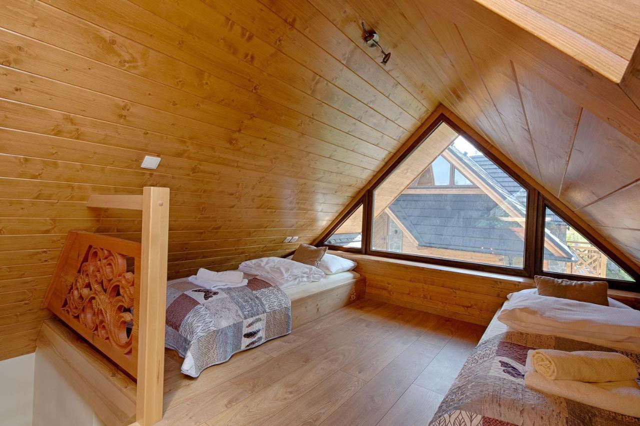 Tatrzanskie Echo Domki Regionalne Z Dwoma Lazienkami, Placem Zabaw I Przepieknym Widokiem Na Tatry Vila Zakopane Exterior foto