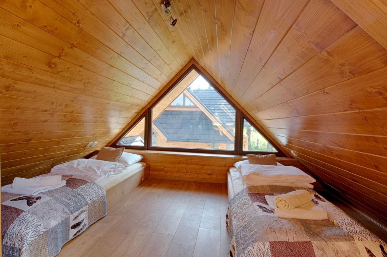 Tatrzanskie Echo Domki Regionalne Z Dwoma Lazienkami, Placem Zabaw I Przepieknym Widokiem Na Tatry Vila Zakopane Exterior foto