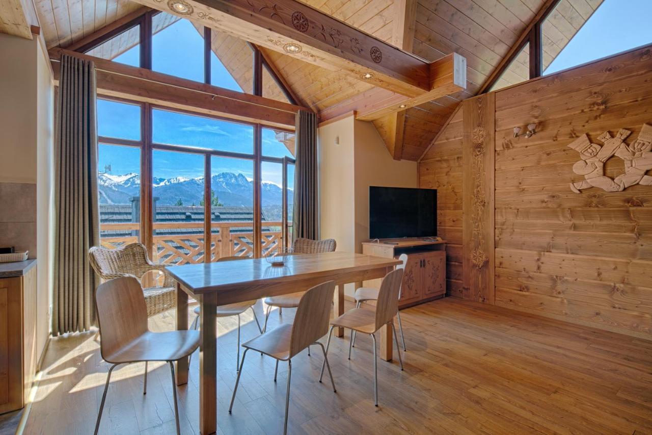 Tatrzanskie Echo Domki Regionalne Z Dwoma Lazienkami, Placem Zabaw I Przepieknym Widokiem Na Tatry Vila Zakopane Exterior foto